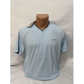 Футболка чоловіча SB1999 l.blue р.4XL-7XL "Sabihina" недорого оптом від прямого постачальника