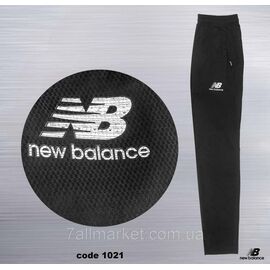 Фотография Спортивные штаны мужские прямые мирофибра NEW BALANCE размеры S-2XL (2цв) "REMAIN" недорого от прямого поставщика