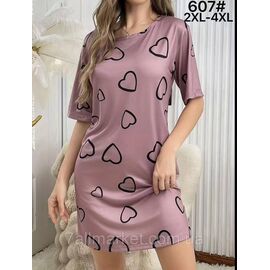 Туніка жіноча молодіжна р-ри 2XL-4XL (4-кв) "FLOWER" купити недорого від прямого постачальника