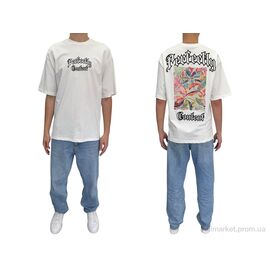 Футболка чоловіча Літо 90553 ekru (5 шт. р.сіткаS-XL) "I8denim" недорого оптом від прямого постачальника