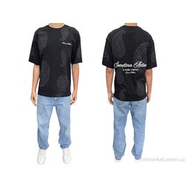 Футболка чоловіча Літо 90585 siyah (5 шт. р.сіткаS-XL) "I8denim" недорого оптом від прямого постачальника