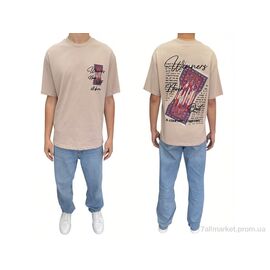 Фотография Футболка мужская Лето 90579 tas (5 шт. р.сетка S-XL) "I8denim" недорого оптом от прямого поставщика