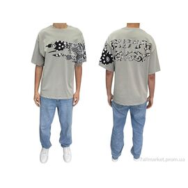 Фотография Футболка мужская Лето 90567 gri (5 шт. р.сетка S-XL) "I8denim" недорого оптом от прямого поставщика