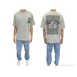 Фотография Футболка мужская Лето 90581 gri (5 шт. р.сетка S-XL) "I8denim" недорого оптом от прямого поставщика