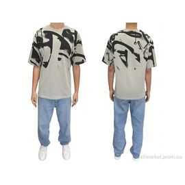 Фотография Футболка мужская Лето 90569 gri (5 шт. р.сетка S-XL) "I8denim" недорого оптом от прямого поставщика