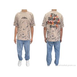 Фотография Футболка мужская Лето 90562 tas (5 шт. р.сетка S-XL) "I8denim" недорого оптом от прямого поставщика