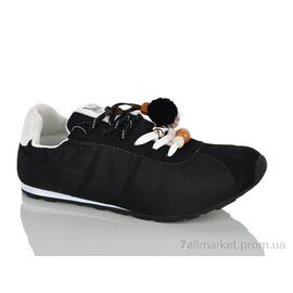 Кросівки жіночі модні Весна/осінь 2028-8 black (8 пар р.36-41) "Violeta" недорого оптом від прямого постачальника