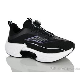 Фотография Кроссовки женские модные Весна/осень 24-160 black-white (8 пар р.36-41) "Violeta" недорого оптом от прямого поставщика