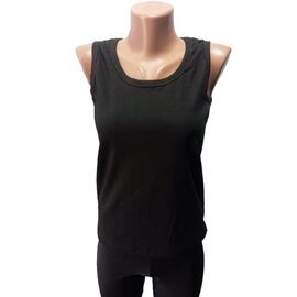 Фотография Майка женская 82771 black р.S-XL "VICTORY" недорого оптом от прямого поставщика