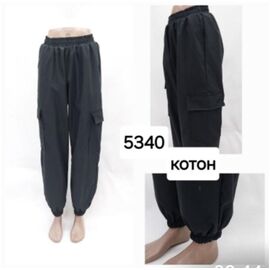 Штани спортивні жіночі 5340 black р.S-XL "VICTORY" недорого оптом від прямого постачальника