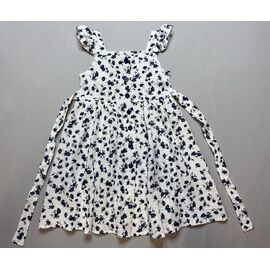 Сарафан дитячий легкий на дівчинку 762 white-navy р.122-140 "Bright Harmony" недорого оптом від прямого постачальника