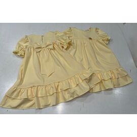 Сукня дитяча легка на дівчинку 938 yellow р.110-140 "Bright Harmony" недорого оптом від прямого постачальника