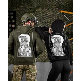Фотография Худи мужской 1425 khaki р.3XL-5XL "Madoka" недорого оптом от прямого поставщика