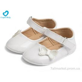 Пінетки Весна/осінь 2626-1 білий (6 пар р.11-13) "Comfort-baby" недорого оптом від прямого постачальника