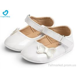 Пінетки Весна/осінь 2626-10 білий (6 пар р.11-13) "Comfort-baby" недорого оптом від прямого постачальника