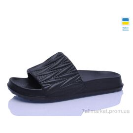 Шльопанці жіночі полегшені Літо N81 чорний (8 пар р.36-41) "Lot Shoes" недорого оптом від прямого постачальника