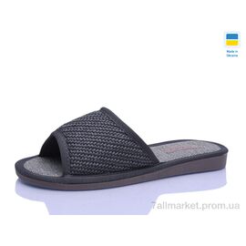 Тапки жіночі для будинку Літо TS01 графіт (9 пар р.36-41) "Lot Shoes" недорого оптом від прямого постачальника