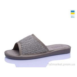 Тапки жіночі для будинку Літо TS01 кавовий (9 пар р.36-41) "Lot Shoes" недорого оптом від прямого постачальника