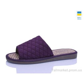 Тапки жіночі для будинку Літо TS04 фіолетовий (9 пар р.36-41) "Lot Shoes" недорого оптом від прямого постачальника
