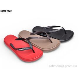 Фотография Вьетнамки мужские Лето 8250-1 mix (12 пар р.40-44) "Super Gear" недорого оптом от прямого поставщика