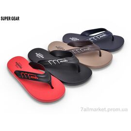 Фотография Вьетнамки мужские Лето 6217-2 mix (12 пар р.40-44) "Super Gear" недорого оптом от прямого поставщика