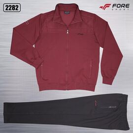 Фотография Костюм спортивный мужской AZ487-2282 wine р.XL-3XL "REMAIN" недорого оптом от прямого поставщика