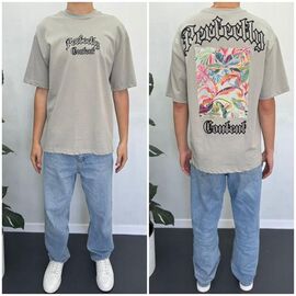 Фотография Футболка мужская 90553 grey р.S-XL "i8denim" недорого оптом от прямого поставщика
