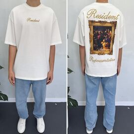 Фотография Футболка мужская 90554 white р.S-2XL "i8denim" недорого оптом от прямого поставщика