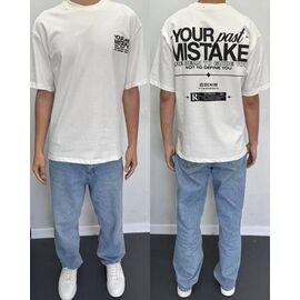Фотография Футболка мужская 90559 white р.S-2XL "i8denim" недорого оптом от прямого поставщика