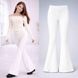 Лосини дитячі на дівчинку KR491 white р.32-42 "Karolina" недорого оптом від прямого постачальника