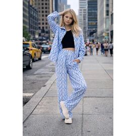 Костюм дитячий на дівчинку KR618 l.blue р.34-42 "Karolina" недорого оптом від прямого постачальника