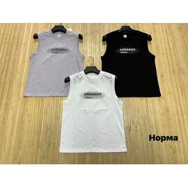 Фотография Майка мужская NV1185 white р.L-3XL "Navas" недорого оптом от прямого поставщика