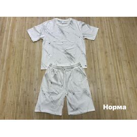 Костюм чоловічий NW1317 white р.L-3XL "Navas" недорого оптом від прямого постачальника