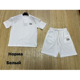 Костюм чоловічий NW1319 white р.L-3XL "Navas" недорого оптом від прямого постачальника