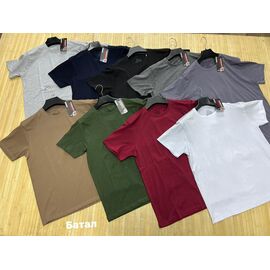 Фотография Футболка мужская NW1417 green р.2XL-6XL "Navas" недорого оптом от прямого поставщика
