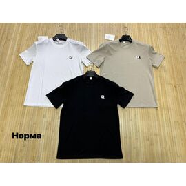 Футболка чоловіча NW1474 white р.L-3XL "Navas" недорого оптом від прямого постачальника