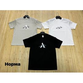 Футболка чоловіча NW1477 grey р.L-3XL "Navas" недорого оптом від прямого постачальника