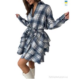 Сукня жіноча Весна/осінь 169 джинс (3 шт. р.сітка42-46) "SL KARAVAN" недорого оптом від прямого постачальника