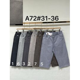 Бриджі жіночі A72-5 blue р.31-36 "Immei" недорого оптом від прямого постачальника