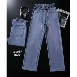 Джинси жіночі L6095 l.blue р.28-33 "LILY" недорого оптом від прямого постачальника