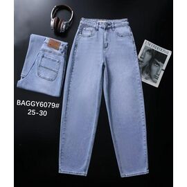 Джинси жіночі 6079 l.blue р.25-30 "LILY" недорого оптом від прямого постачальника