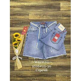 Шорти жіночі 1026 l.blue р.25-30 "LILY" недорого оптом від прямого постачальника