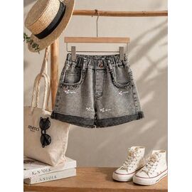 Фотография Шорты детские на девочку 25D813 grey р.26-30 "Major" недорого оптом от прямого поставщика