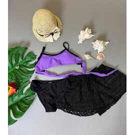 Комплект дитячий на дівчинку 091 lilac р.32-40 "DFK" недорого оптом від прямого постачальника