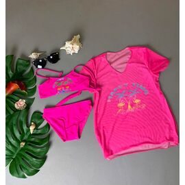 Комплект дитячий на дівчинку 1939 crimson р.30-38 "DFK" недорого оптом від прямого постачальника