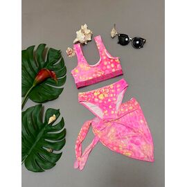 Комплект дитячий на дівчинку 1942 pink р.30-38 "DFK" недорого оптом від прямого постачальника