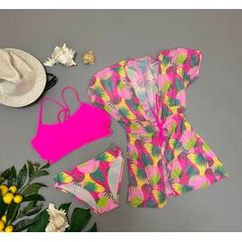 Комплект дитячий на дівчинку 7739 pink р.34-42 "DFK" недорого оптом від прямого постачальника