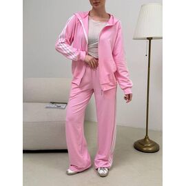 Фотография Костюм спортивный женский тёплый 5001 pink р.42-52 "LINDA" недорого оптом от прямого поставщика