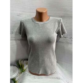 Фотография Футболка женская FS014 grey р.S-L "SHEPARIS" недорого оптом от прямого поставщика