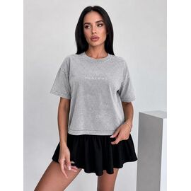 Фотография Футболка женская FV029 l.grey р.one size "SHEPARIS" недорого оптом от прямого поставщика